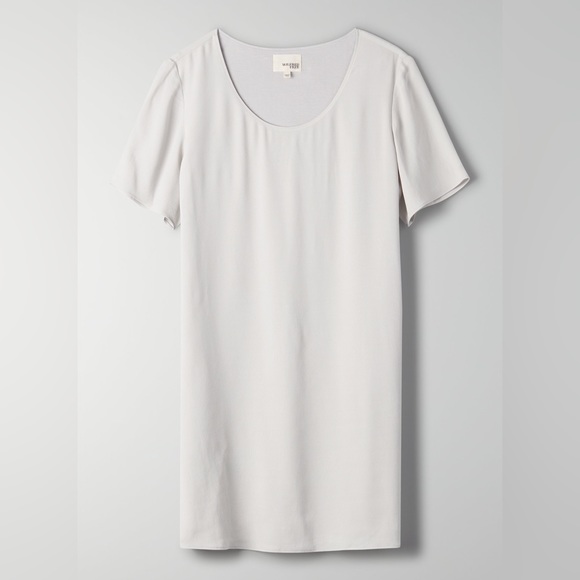 ARITZIA WILFRED FREE TEIGEN T SHIRT DRESS OAK S - Picture 1 of 7